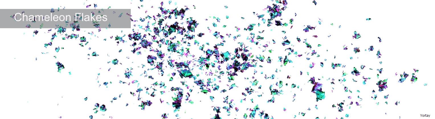 chameleon mirror effect pigment powder 